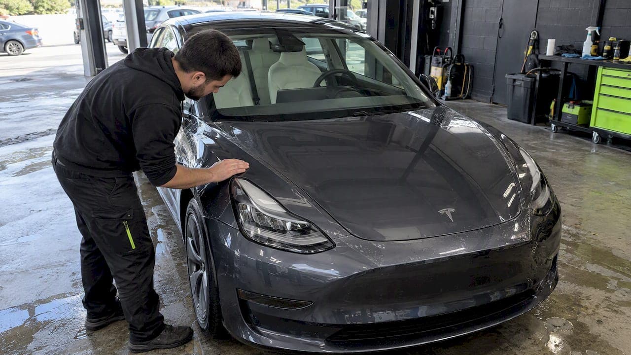 Tesla Owners: Protect Soft Paint with 10 Years PPF Backing